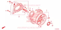 ROUE ARRIERE   BRAS OSCILLANT pour Honda SH 300 de 2014