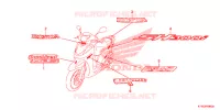 AUTOCOLLANTS pour Honda SH 300 SPORTY de 2014