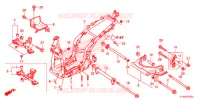 CADRE pour Honda SH 300 SPORTY de 2014