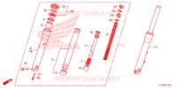 FOURCHE pour Honda SH 300 SPORTY de 2014