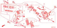ETRIER DE FREIN AVANT GAUCHE pour Honda PAN EUROPEAN 1300 ABS de 2015