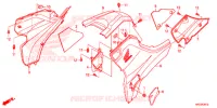 COUVERCLE LATERAL   CAPOT DE RESERVOIR pour Honda FOURTRAX 420 RANCHER 4X4 ES RED de 2014