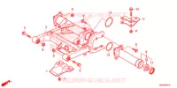 BRAS OSCILLANT pour Honda FOURTRAX 420 RANCHER 4X4 Manual Shift RED de 2014