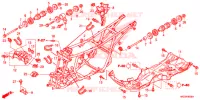 CADRE pour Honda FOURTRAX 420 RANCHER 2X4 Electric Shift de 2014