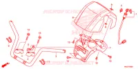 GUIDON pour Honda FOURTRAX 420 RANCHER 2X4 Electric Shift de 2015