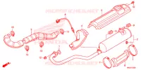 SILENCIEUX D'ECHAPPEMENT pour Honda FOURTRAX 420 RANCHER 2X4 Electric Shift de 2015