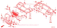 SUPPORT pour Honda FOURTRAX 420 RANCHER 2X4 Electric Shift de 2015