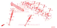 ARBRE A CAMES   SOUPAPE (ARRIERE) pour Honda CROSSTOURER 1200 L de 2014