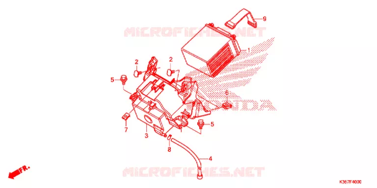 BATTERIE Honda SCOOTER 125 PCX 2015  WW125EX2F