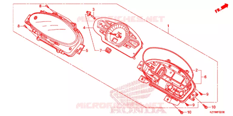 COMPTEUR Honda SCOOTER 150 PCX 2013  WW150D