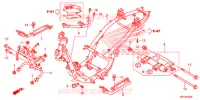 CADRE pour Honda PCX 150 de 2014