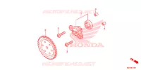 POMPE A HUILE pour Honda PCX 150 de 2014