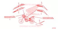 AUTOCOLLANTS pour Honda XR 150 de 2014