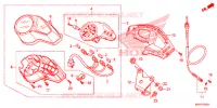 COMPTEUR pour Honda XR 150 de 2014