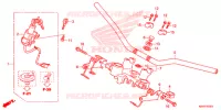 GUIDON   TE DE FOURCHE pour Honda XR 150 de 2014