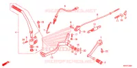 PEDALE pour Honda XR 150 de 2014