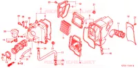 FILTRE A AIR pour Honda XR 250 de 2001