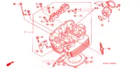 CULASSE pour Honda XR 250 TORNADO de 2008