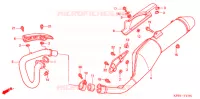 SILENCIEUX D'ECHAPPEMENT (XR250HS6,7,8,E/LS6,7,8) pour Honda XR 250 TORNADO de 2008