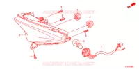 FEU ARRIERE pour Honda CBR 125 de 2012
