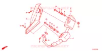 SILENCIEUX D'ECHAPPEMENT pour Honda CBR 125 de 2012