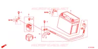 BATTERIE pour Honda CBR 125 de 2011
