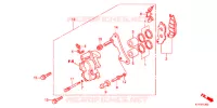 ETRIER DE FREIN AVANT pour Honda CBR 125 de 2011