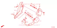 SILENCIEUX D'ECHAPPEMENT pour Honda CBR 125 de 2011