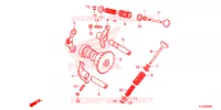 ARBRE A CAMES   SOUPAPE pour Honda ELITE 125 de 2015