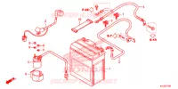 BATTERIE pour Honda ELITE 125 de 2015