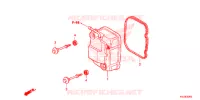 COUVRE CULASSE pour Honda ELITE 125 de 2015