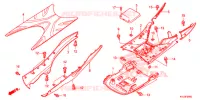 PLANCHER pour Honda ELITE 125 de 2015