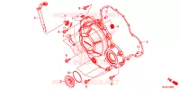 CARTER MOTEUR DROIT pour Honda CB 500 F de 2015