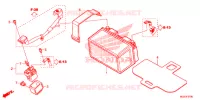 BATTERIE pour Honda CB 500 X de 2015