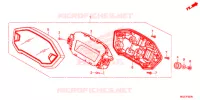 COMPTEUR pour Honda CB 500 X de 2015