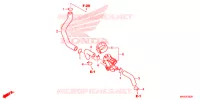 VALVE DE COMMANDE D'INJECTION D'AIR pour Honda CBR 1000 RR SP ABS TRICOLORE de 2015