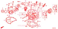 CULASSE pour Honda FOURTRAX 500 FOREMAN 4X4 Electric Shift de 2013