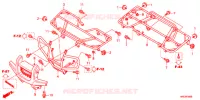 SUPPORT pour Honda FOURTRAX 500 FOREMAN 4X4 Electric Shift de 2013