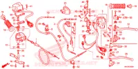 COMMODO   LEVIER   CABLE pour Honda FOURTRAX 500 FOREMAN 4X4 RED de 2015