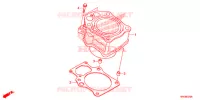 CYLINDRE pour Honda FOURTRAX 500 FOREMAN 4X4 RED de 2015