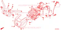 GUIDON pour Honda FOURTRAX 500 FOREMAN 4X4 RED de 2015