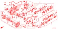 ENGRENAGE FINAL AVANT pour Honda FOURTRAX 500 FOREMAN RUBICON EPS de 2015