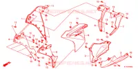 SABOT pour Honda CBR 125 RED de 2014