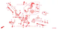 GUIDON   TE DE FOURCHE pour Honda CBR 125 REPSOL de 2013
