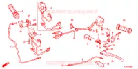 LEVIER DE GUIDON   CABLE   COMMODO pour Honda CBR 125 REPSOL de 2013