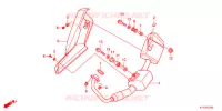 SILENCIEUX D'ECHAPPEMENT pour Honda CBR 125 REPSOL de 2013