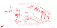BATTERIE pour Honda CBR 125 REPSOL de 2013