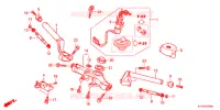 GUIDON   TE DE FOURCHE pour Honda CBR 125 REPSOL de 2013