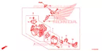 CORPS DE PAPILLON pour Honda CBR 125 BLACK de 2014