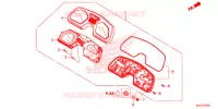 COMPTEUR pour Honda CB 650 F ABS TRICOLOR de 2014
